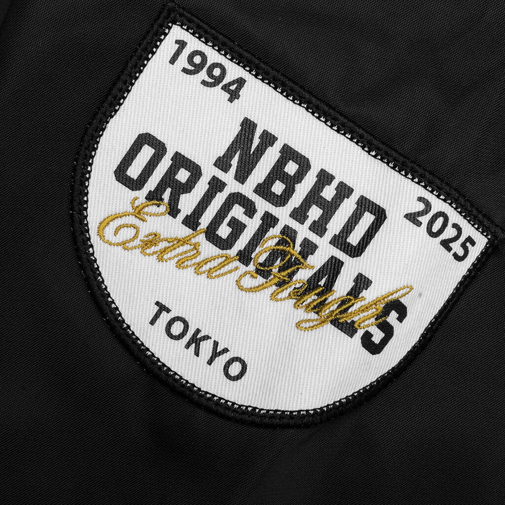 Kids OT . Baseball Jacket - Black - Image 5