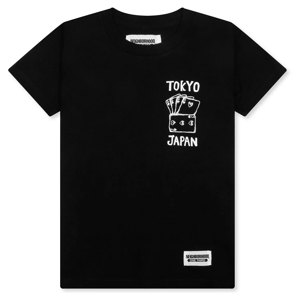 Kids OT . TEE SS-8 - Black