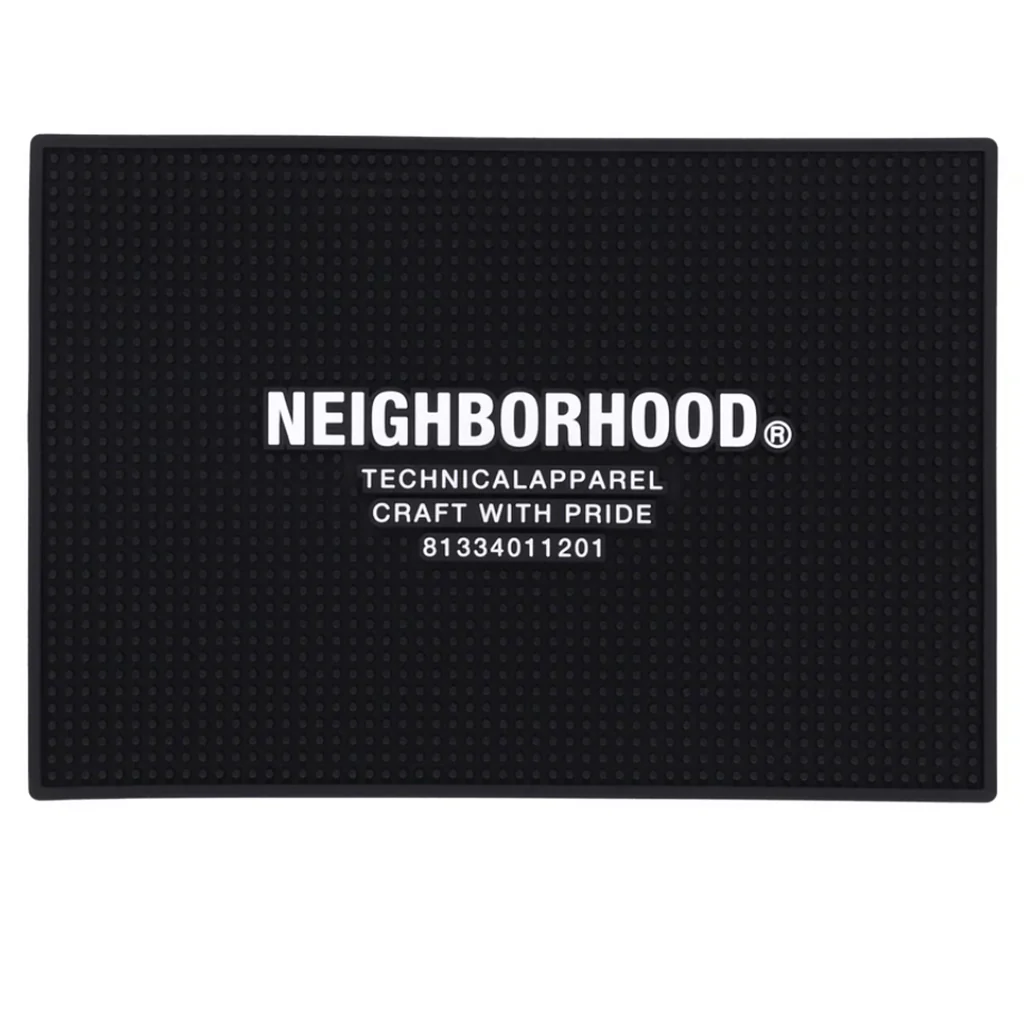Logo Bar Mat - Black