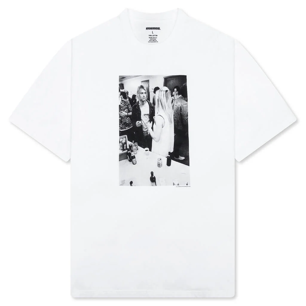 Neighborhood x Charles Peterson S/S Tee 2 - White