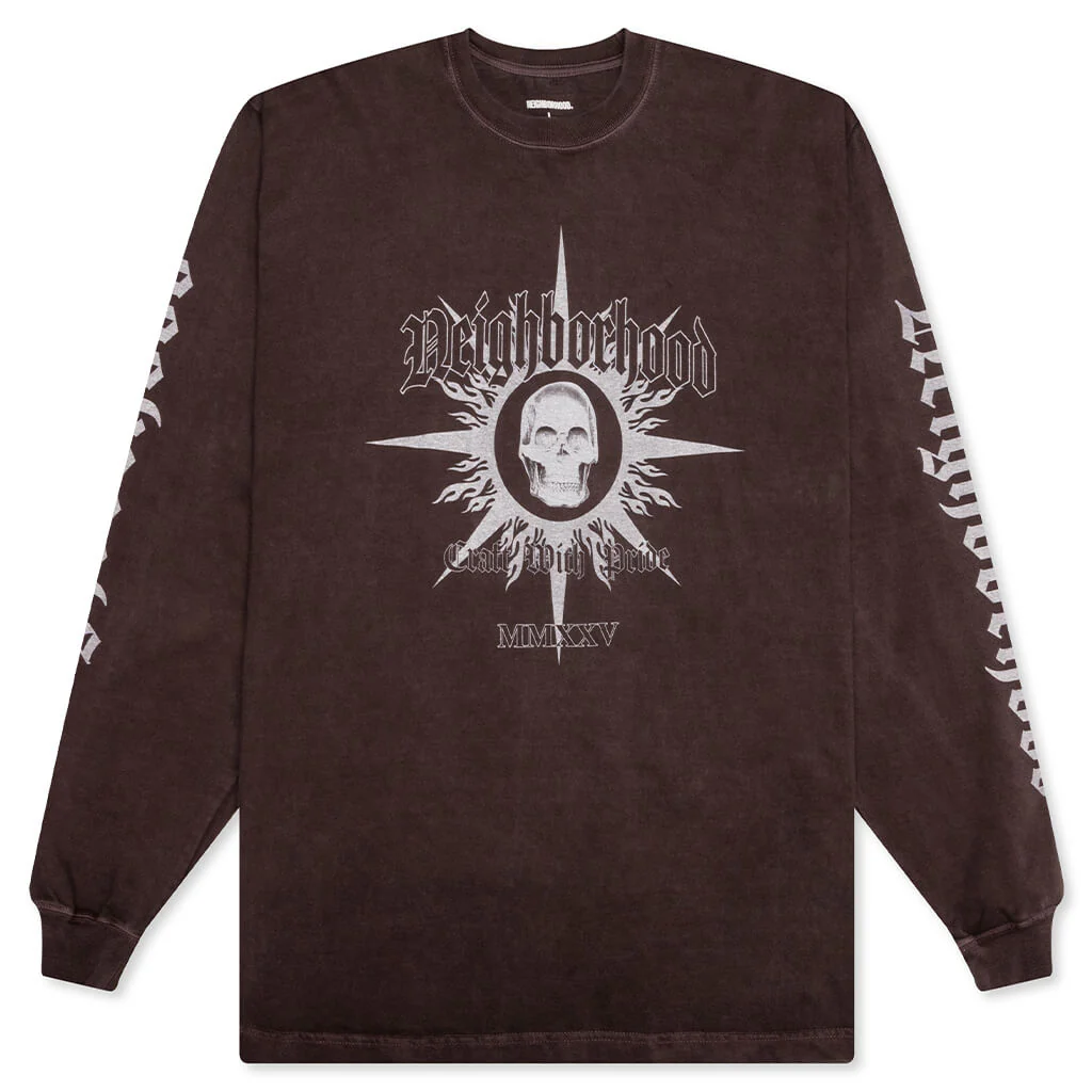 NH. L/S Tee 15 - Brown
