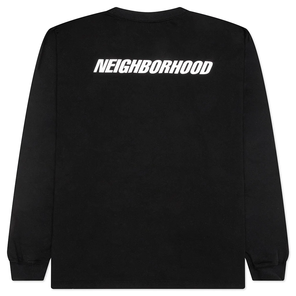 NH L/S Tee 6 - Black - Image 2