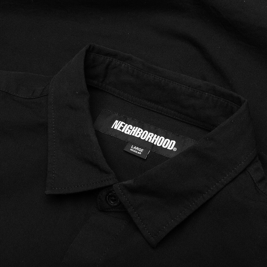 Over Shirt L/S - Black - Image 3