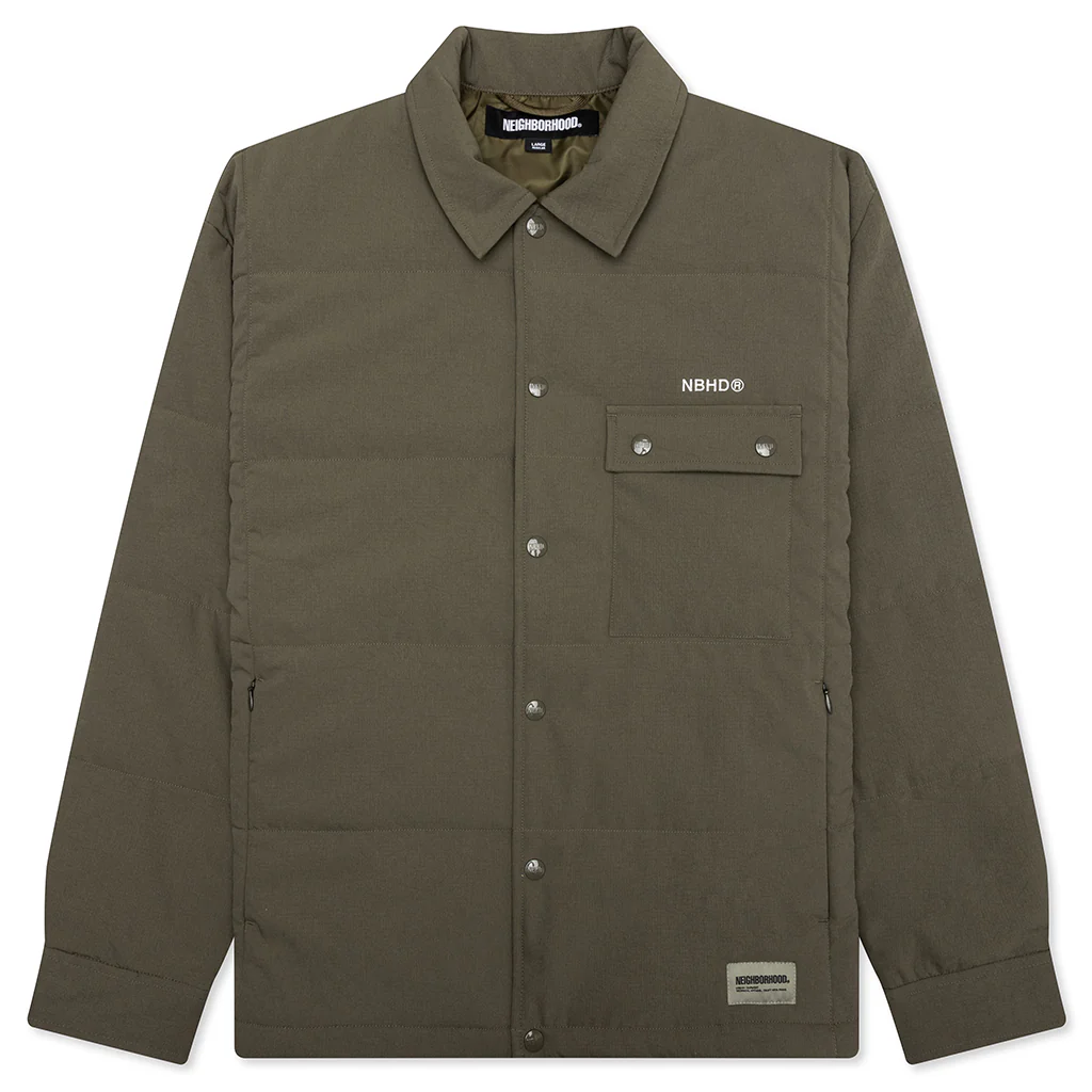 Padded Shirt L/S - Olive