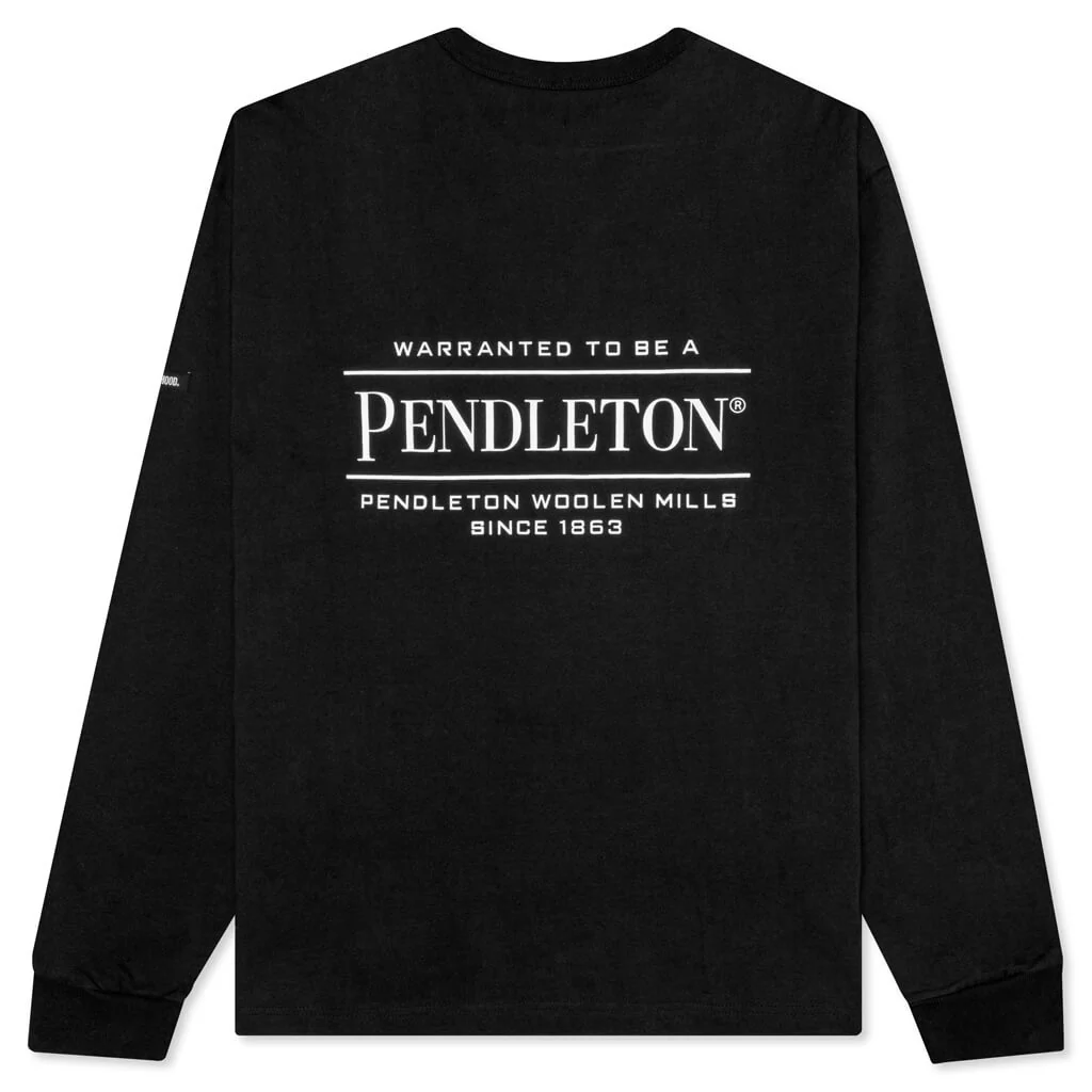 Pendleton .CN .CO L/S Tee - Black - Image 2