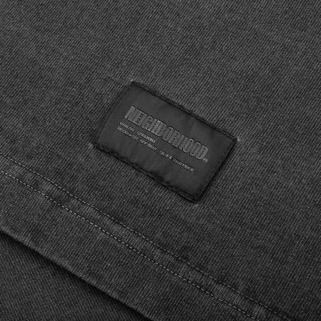 Pigment Dyed Crewneck L/S - Black - Image 4