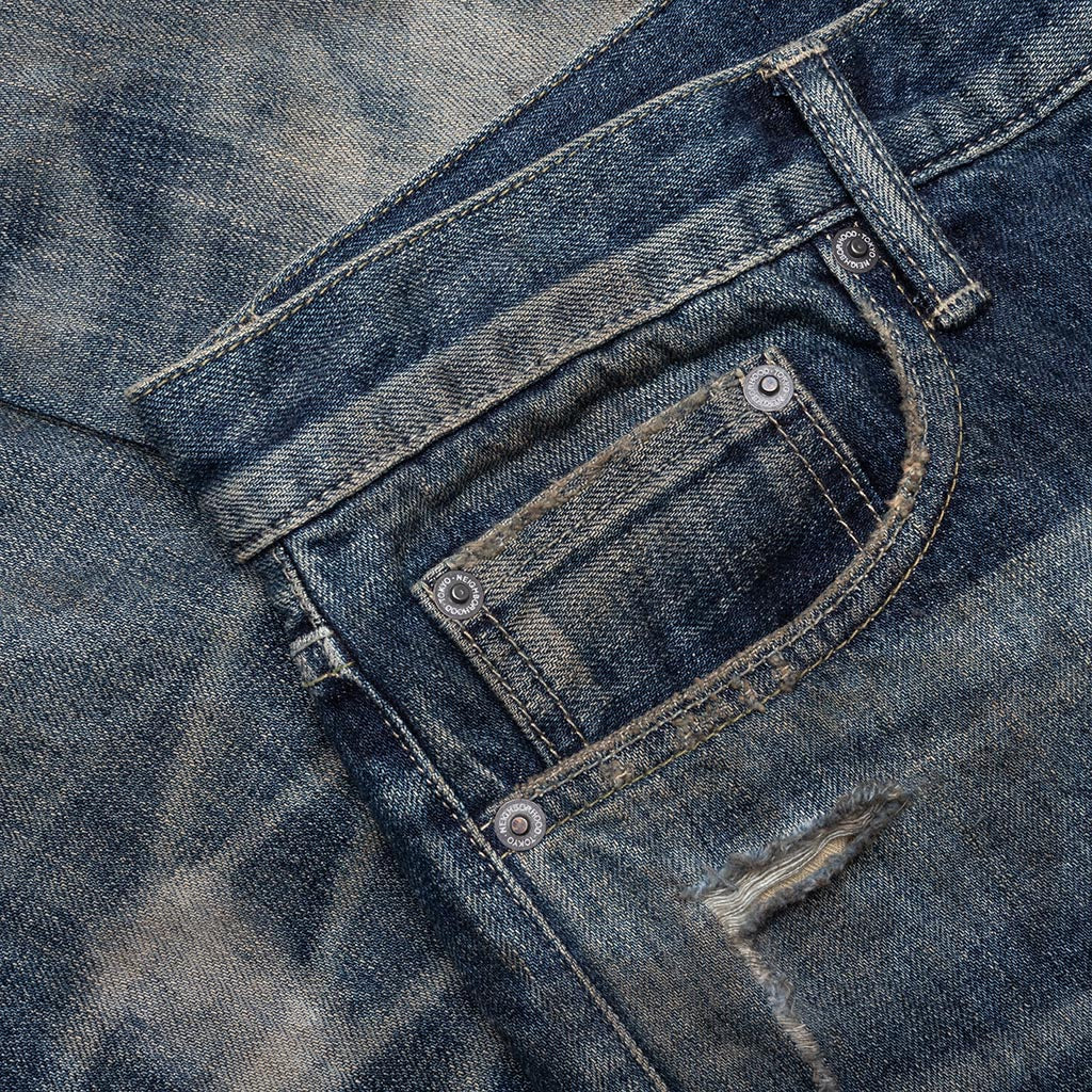 Savage Denim DP Mid Pants - Indigo - Image 3
