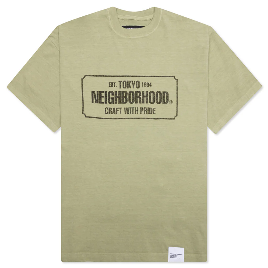 Sulfur Dye Crewneck SS - Sand