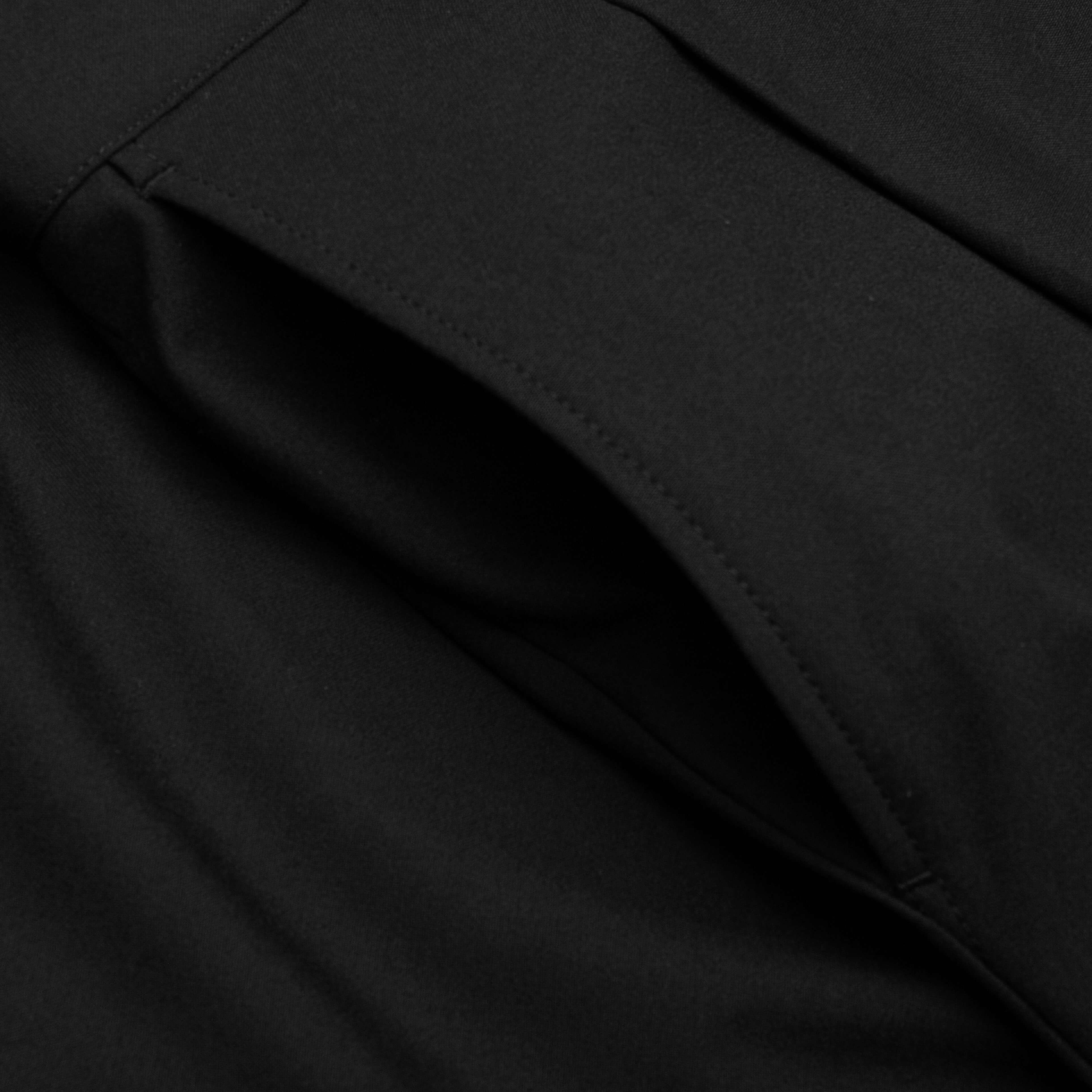 Tuck Pants - Black - Image 4