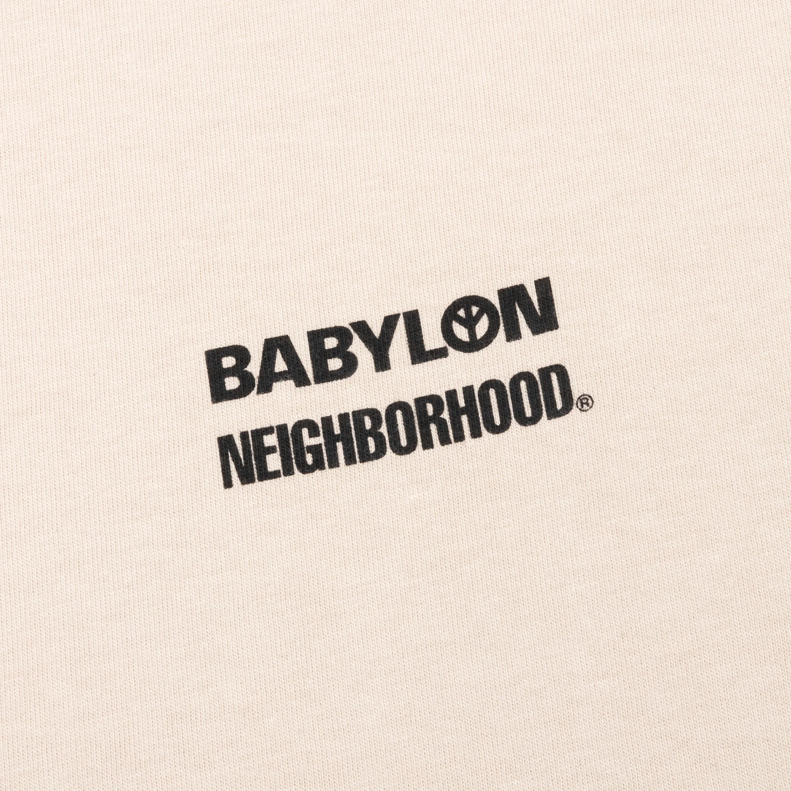 Neighborhood x Babylon Tee SS-1 - Beige - Image 4