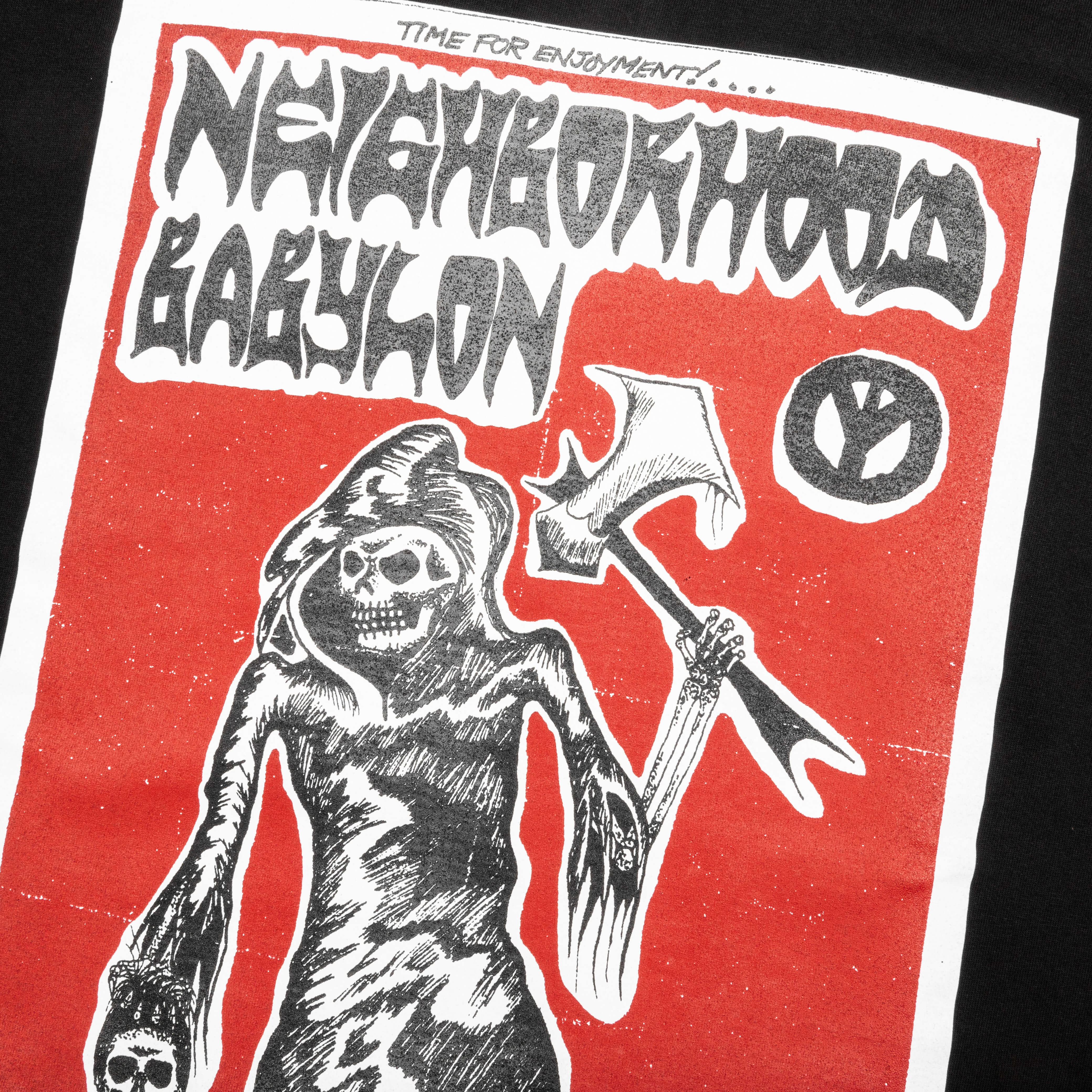 Neighborhood x Babylon Tee SS-4 - Black - Image 3
