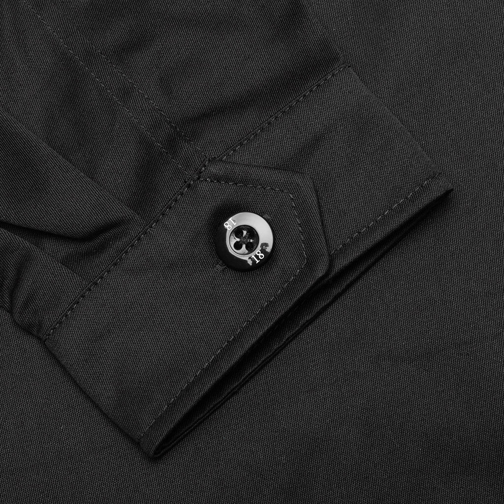 Zip Work Jacket - Black - Image 7