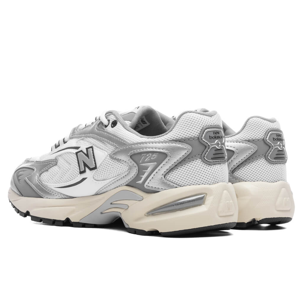 725v1 - White/Metallic Silver/Slate Grey - Image 3