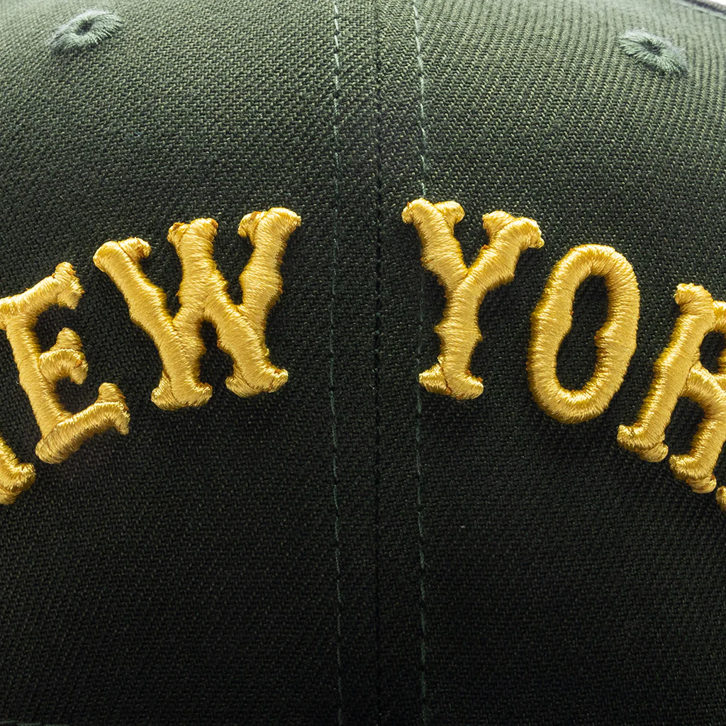 FEATURE x New Era 59FIFTY Fitted NY Yankees 50th Anniversary - Rifle/Black - Image 2