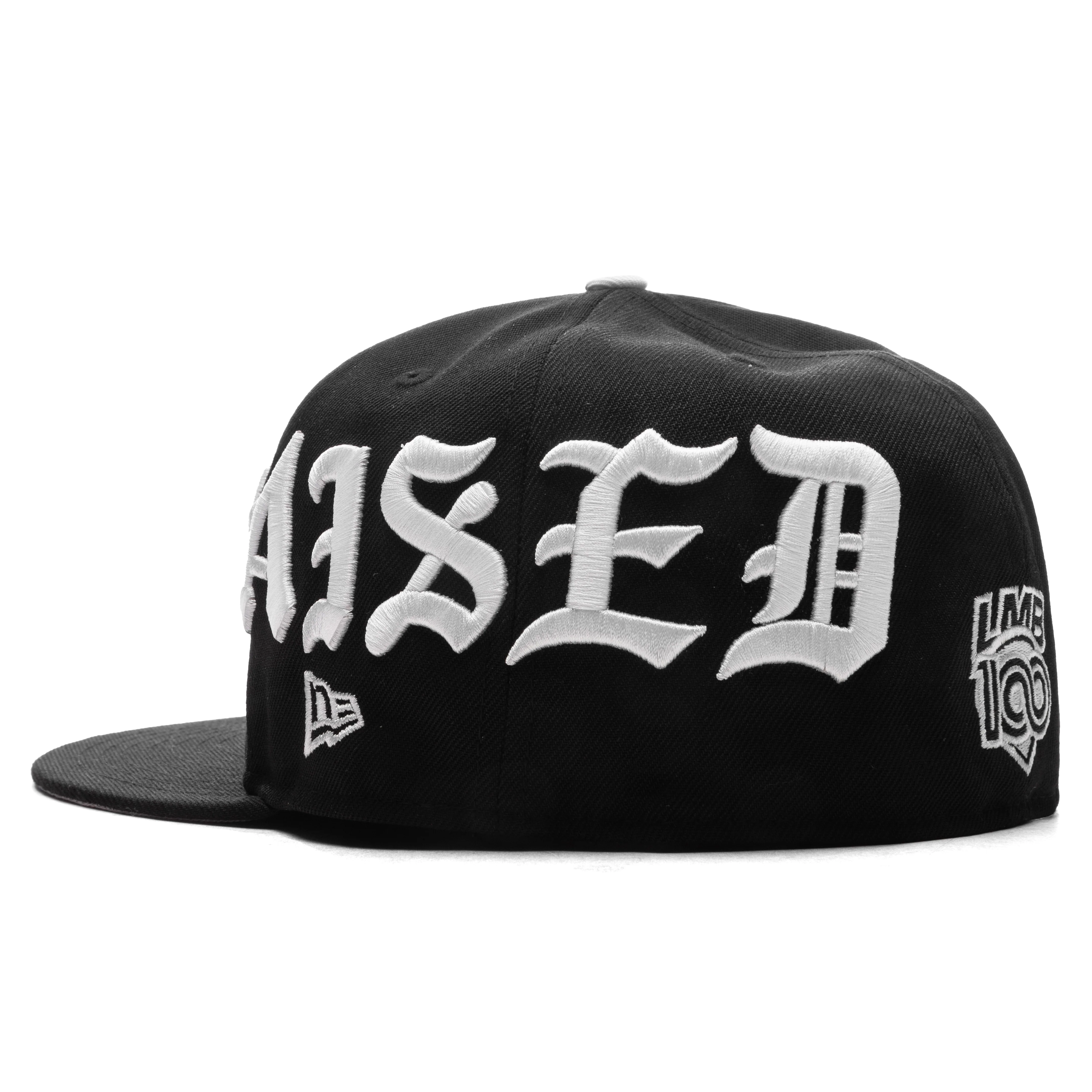New Era x Born x Raised 59FIFTY LMB Diablos Rojos del México All-Over Logo - Black - Image 4