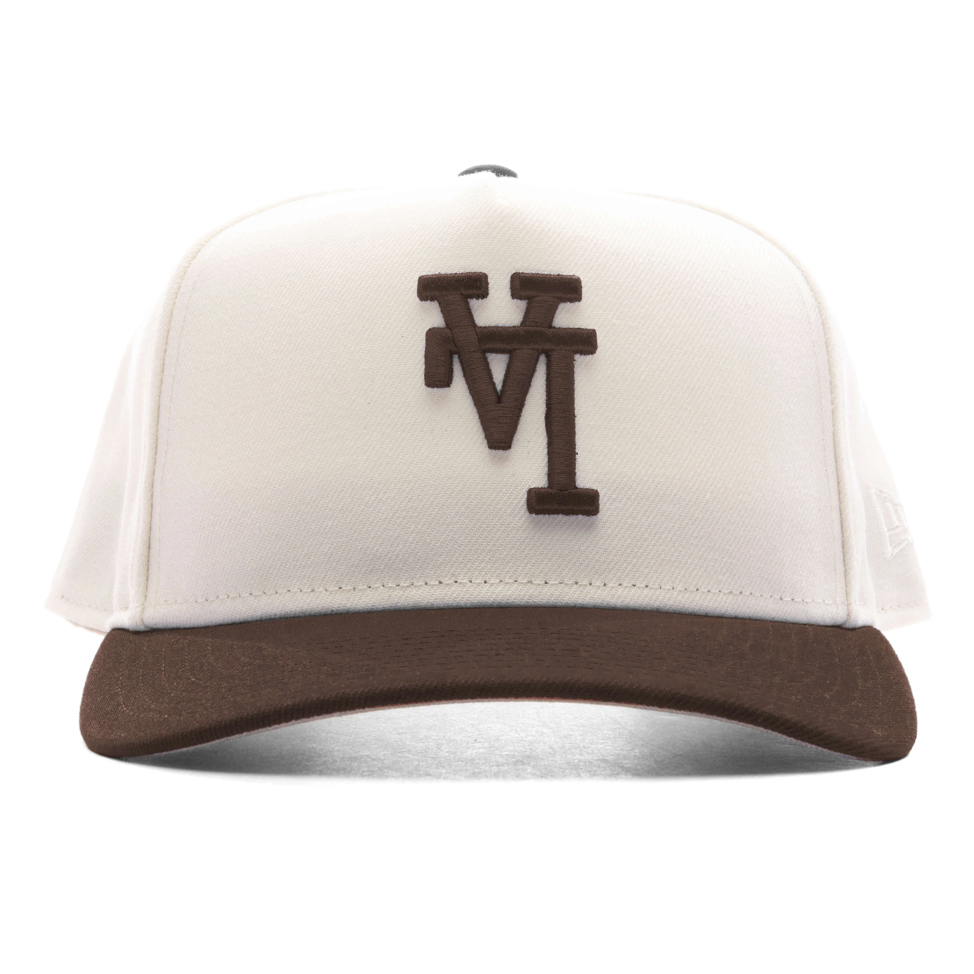 9FIFTY A-Frame Snapback Upside Down Los Angeles Dodgers - Chrome/Walnut