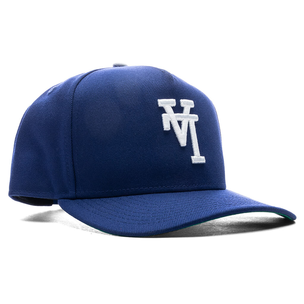 9FIFTY A-Frame Snapback Upside Down Los Angeles Dodgers - Dark Royal - Image 4