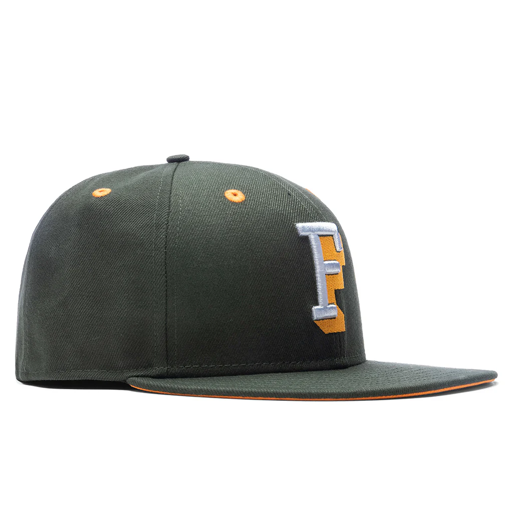 New Era x Feature 59FIFTY Collegiate F - Green/Orange - Image 3