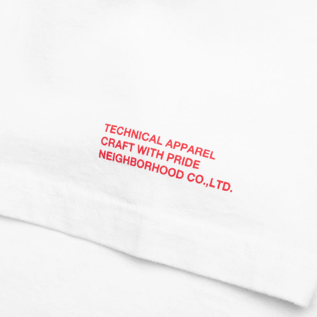NH 231 Spot . Tee SS-3 - White/Red - Image 3