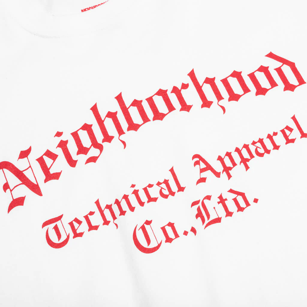 NH 231 Spot . Tee SS-3 - White/Red - Image 4