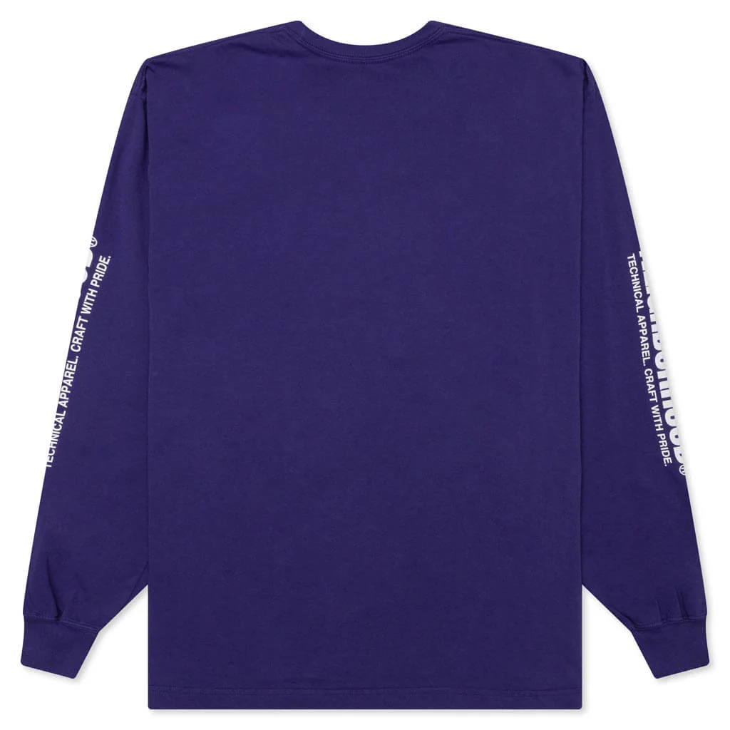 NH L/S Tee 1 - Blue - Image 2