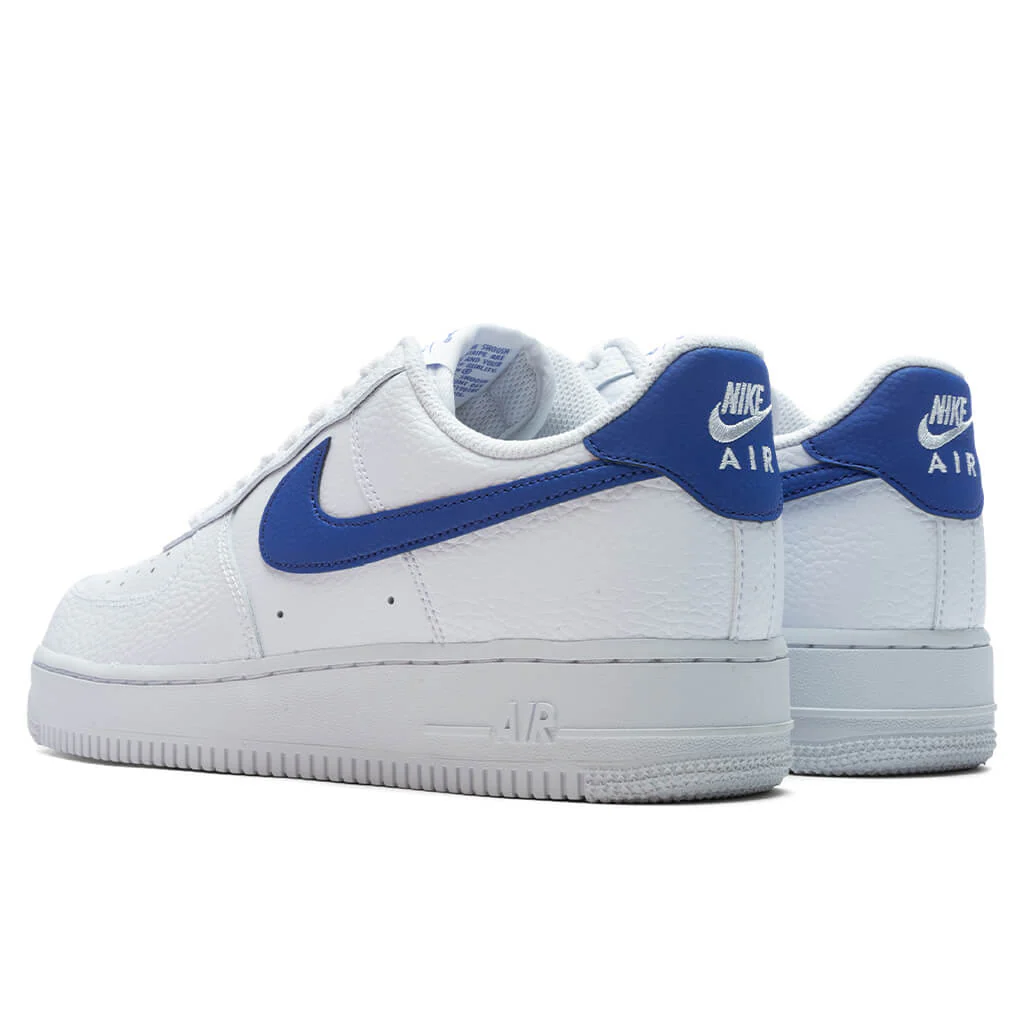 Air Force 1 '07 - White/Game Royal/White - Image 3