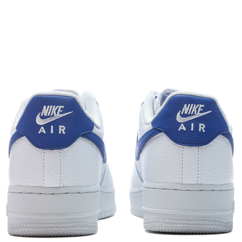 Air Force 1 '07 - White/Game Royal/White - Image 4