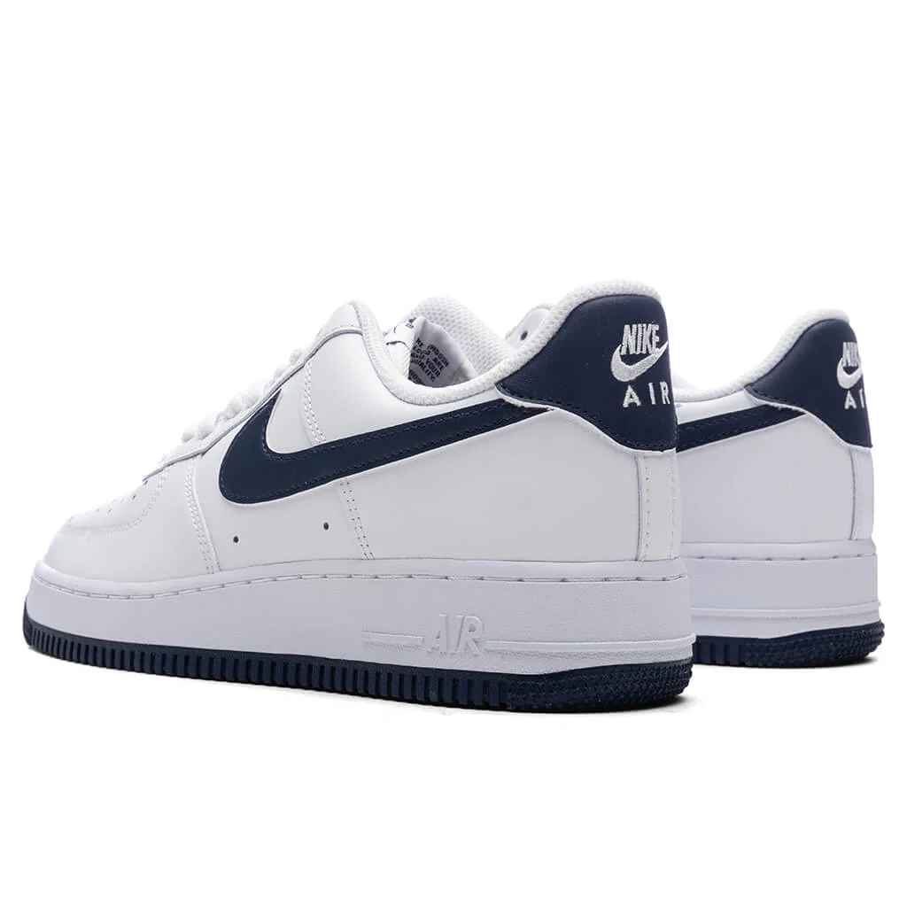 Air Force 1 '07 - White/Midnight Navy/White - Image 3