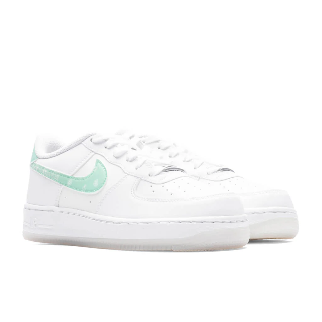Air Force 1 LV8 (GS) - White/Mint Foam/Phantom - Image 2