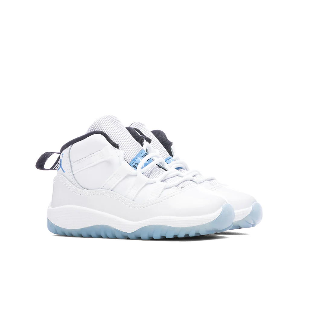 Air Jordan 11 Retro (TD) - White/Legend Blue/Black - Image 2