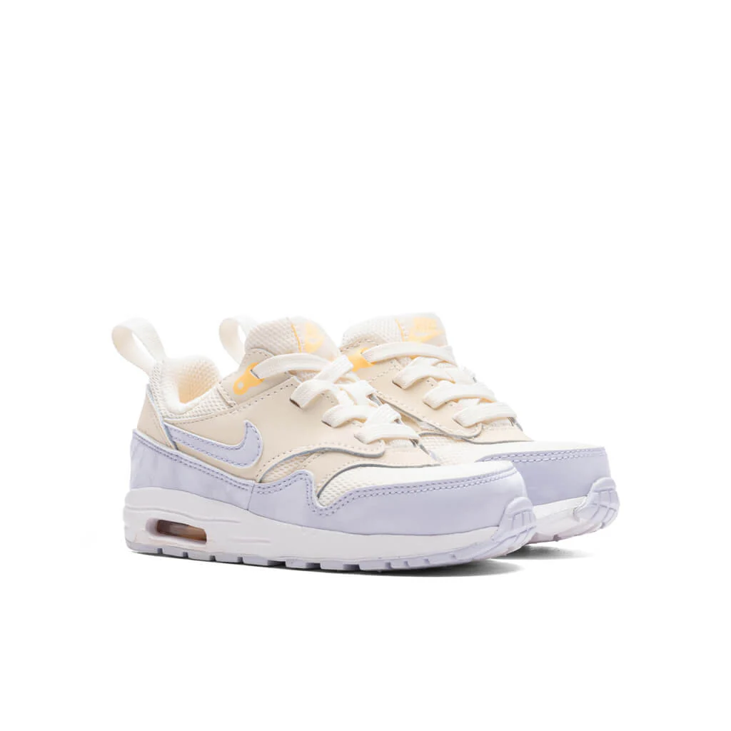 Air Max 1 EZ (TD) - Pale Ivory/Football Grey/Melon Tint - Image 2