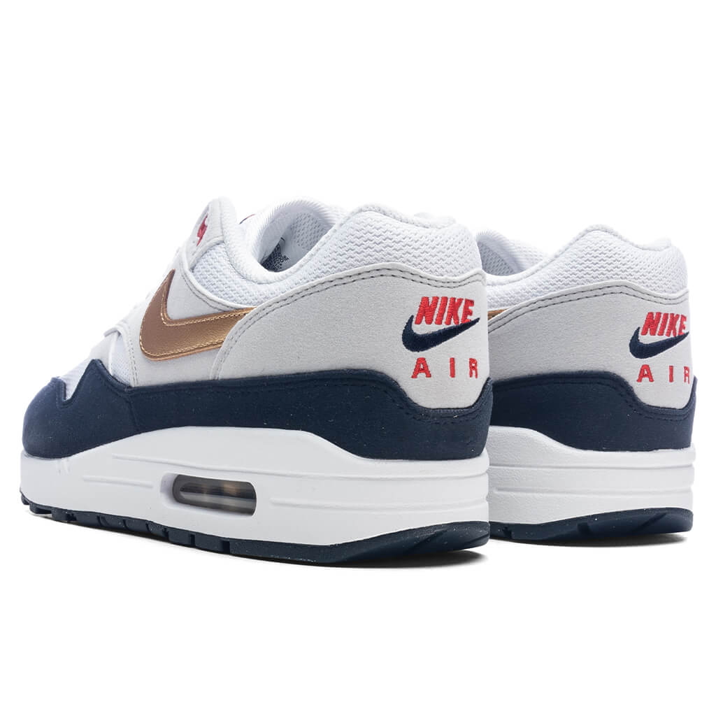 Air Max 1 'Olympic' - Obsidian/Metallic Gold/White - Image 3