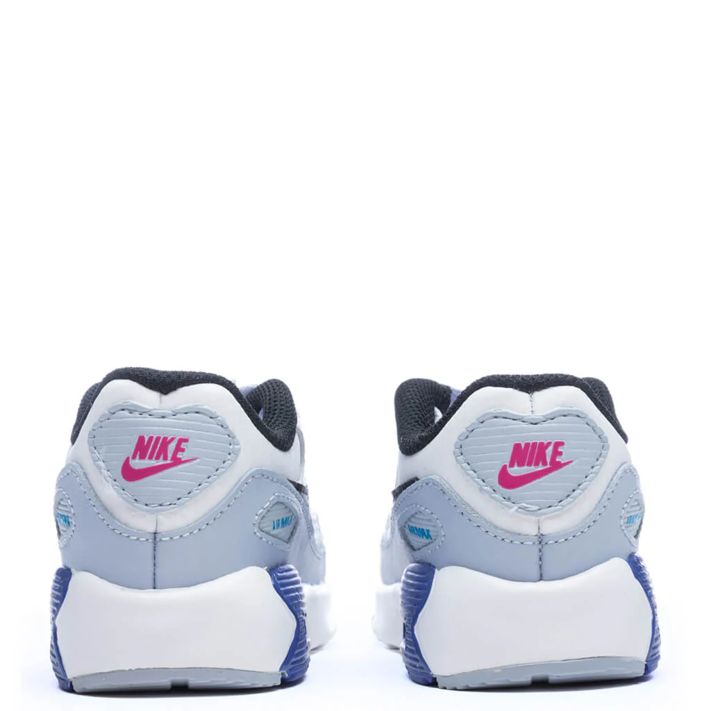 Air Max 90 LTR (TD) - White/Black/Blue Whisperer - Image 4