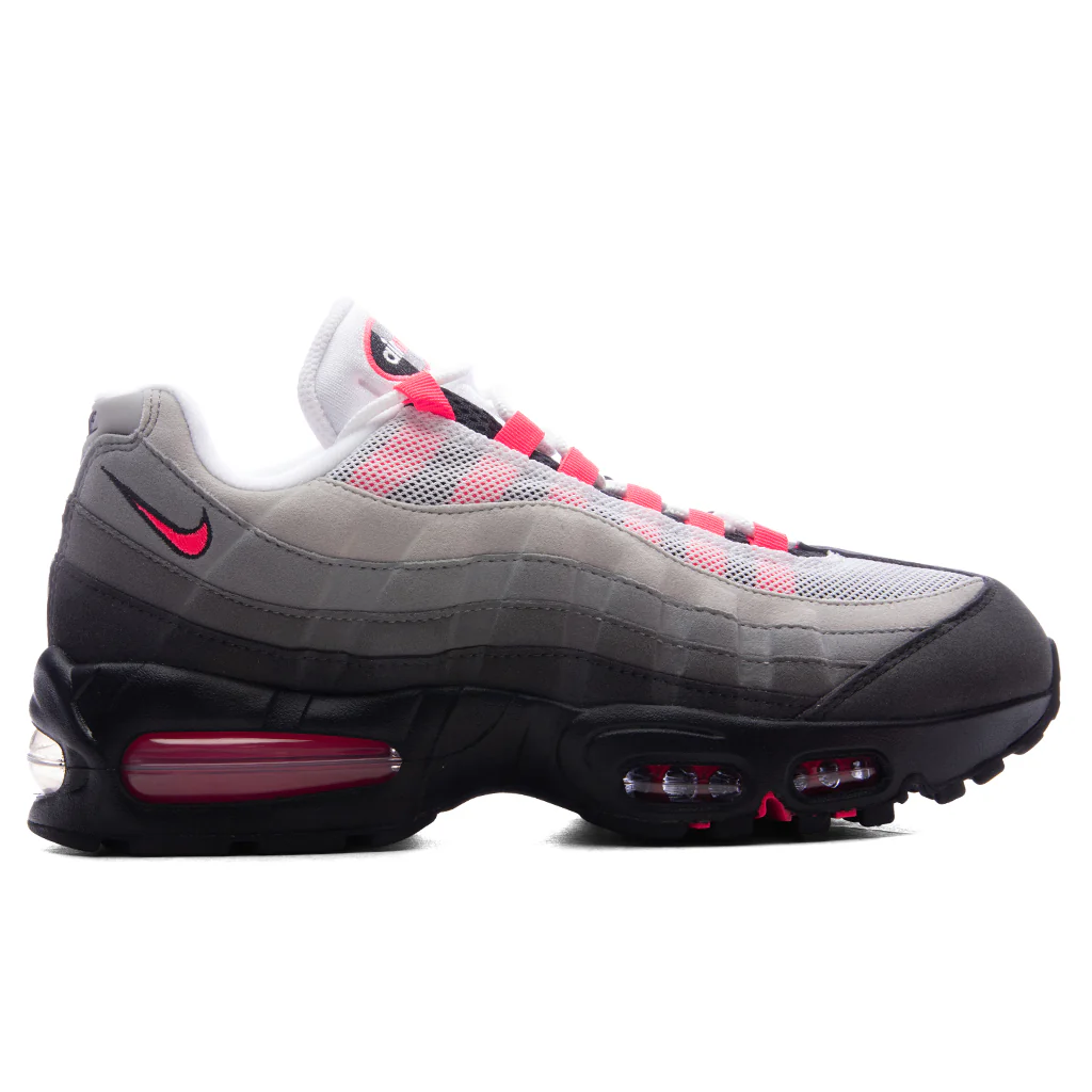 Air Max 95 OG 'Solar Red' - Black/Solar Red/Medium Ash/Dark Pewter