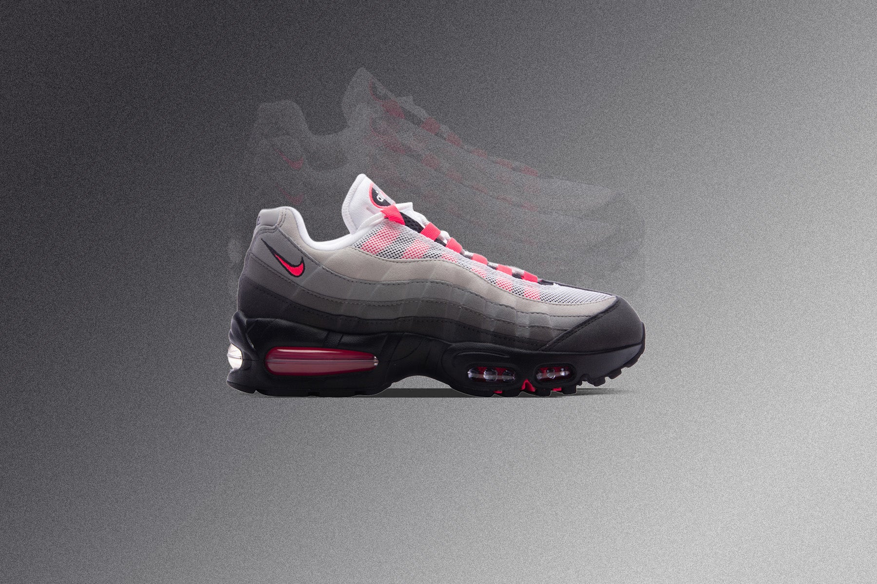 Air Max 95 OG 'Solar Red' - Black/Solar Red/Medium Ash/Dark Pewter - Image 5