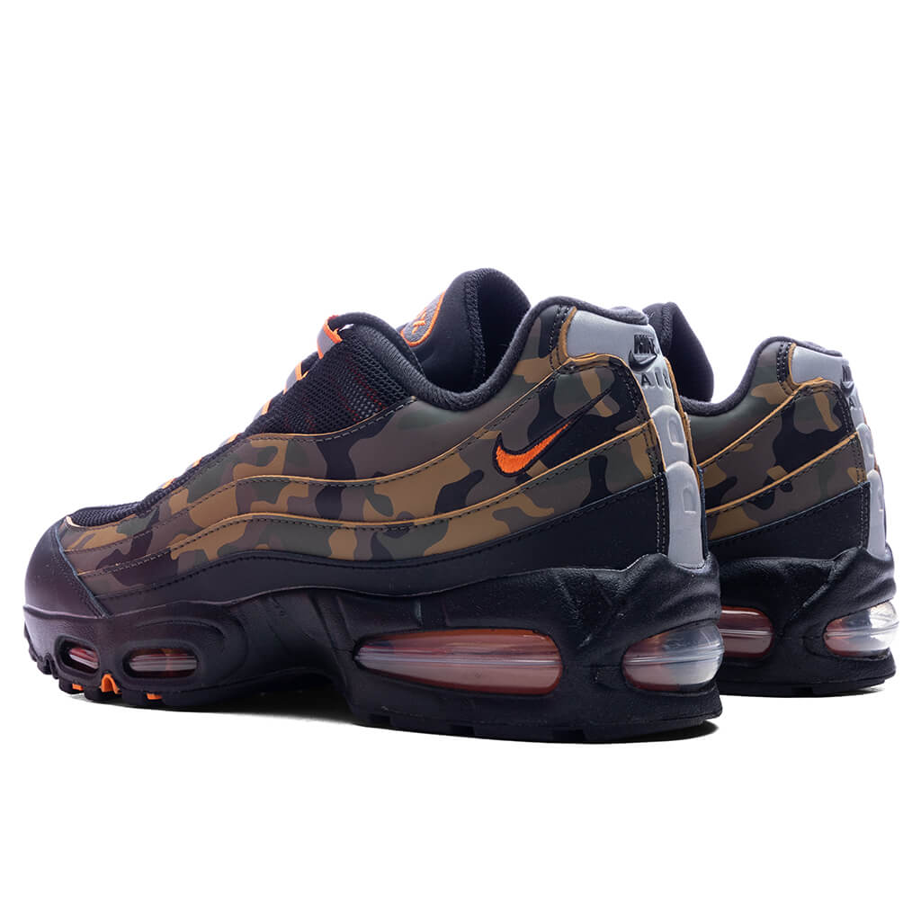 Air Max 95 - Black/Golden Beige/Safety Orange/Metallic Silver - Image 3