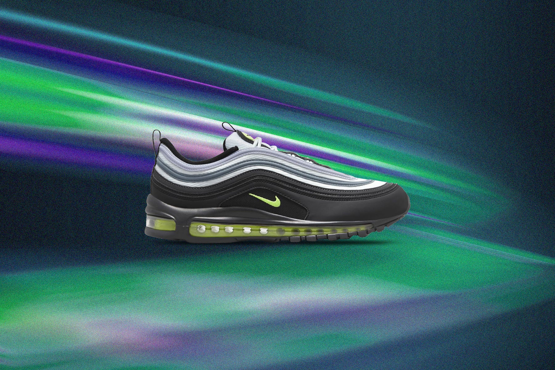 Air Max 97 - Pure Platinum/Volt/Black - Image 6