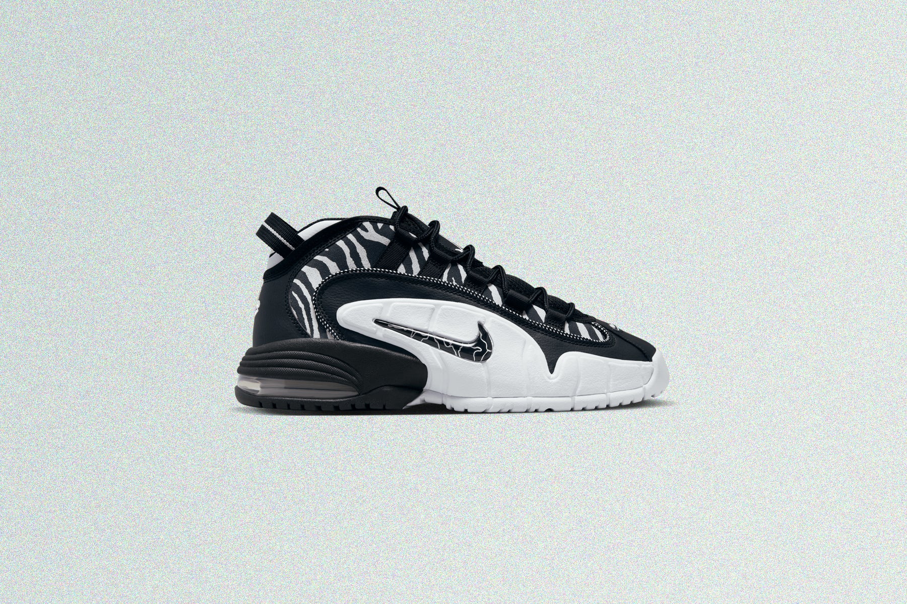 Air Max Penny Tiger Stripes - Black/Black/Vast Grey - Image 5