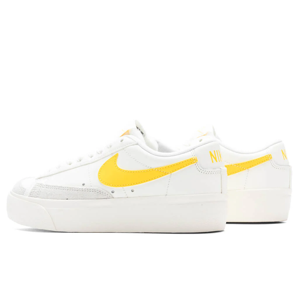 Women's Blazer Low Platform - Sail/Vivid Sulfur/Pale Ivory - Image 3