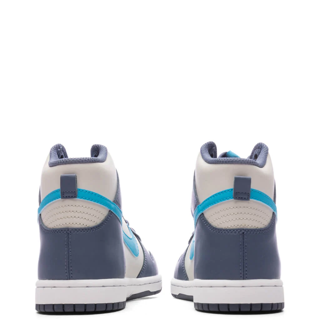 Dunk High (PS) - Light Bone/Blue Lightning/Diffused Blue - Image 4