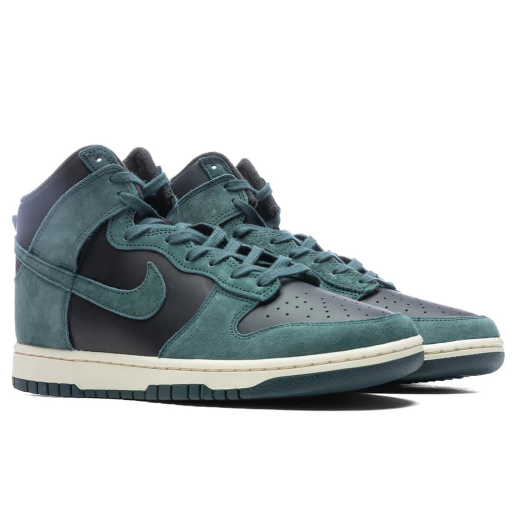 Dunk High Retro PRM - Black/Faded Spruce/Light Cream - Image 2