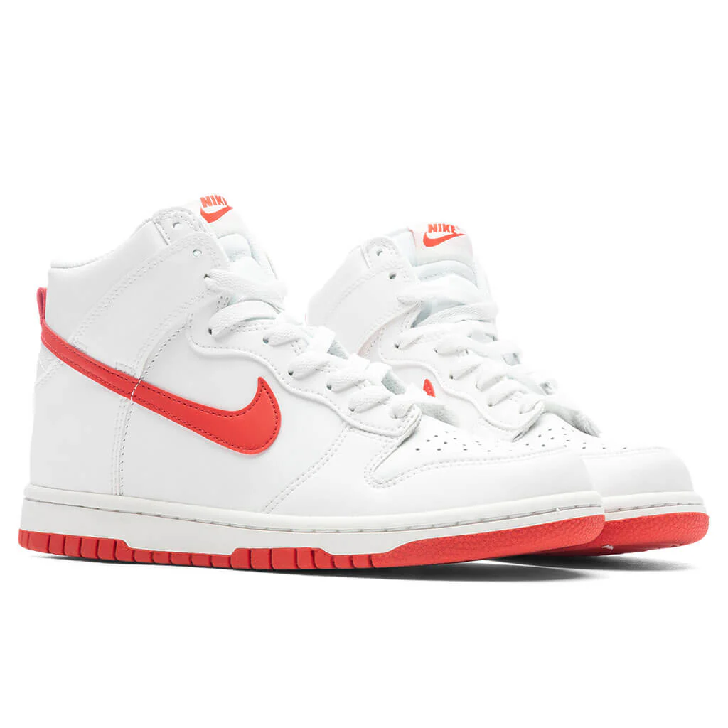 Dunk High (GS) - Summit/White/Track Red - Image 2
