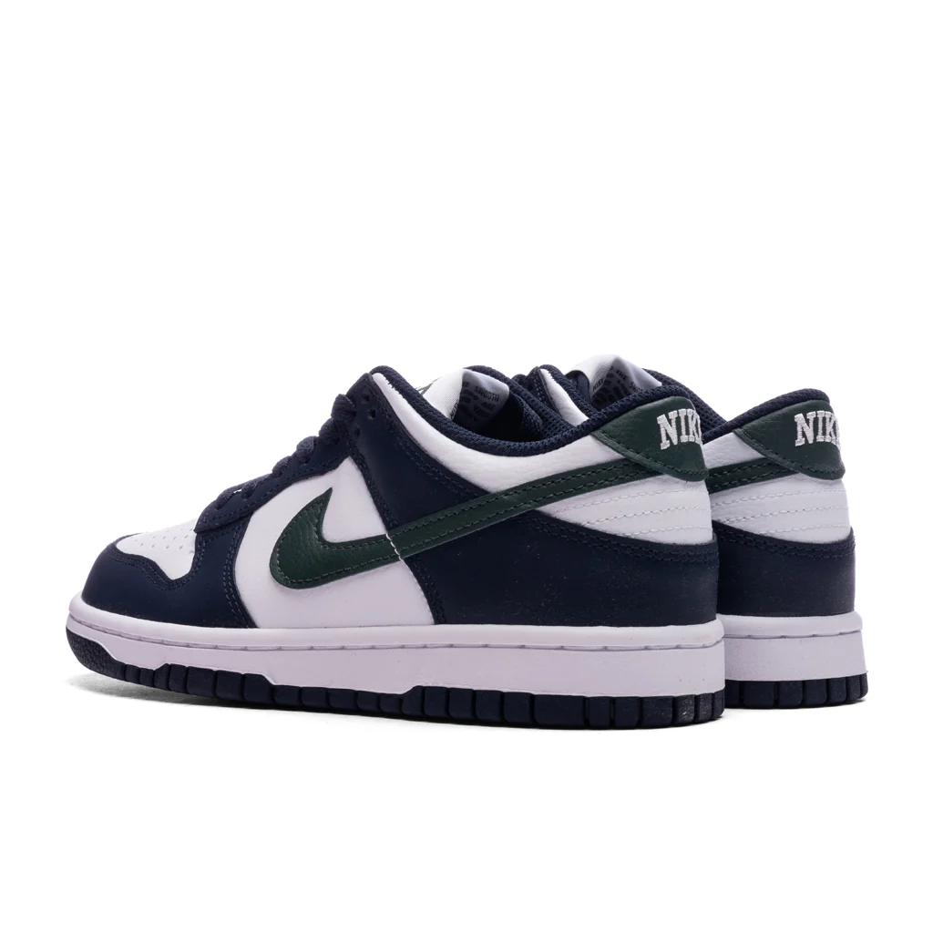 Dunk Low (GS) - Obsidian/Vintage Green/White - Image 3