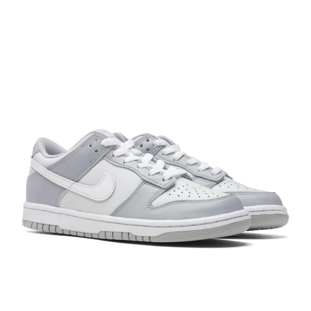 Dunk Low (GS) - Pure Platinum/White/Wolf Grey - Image 2