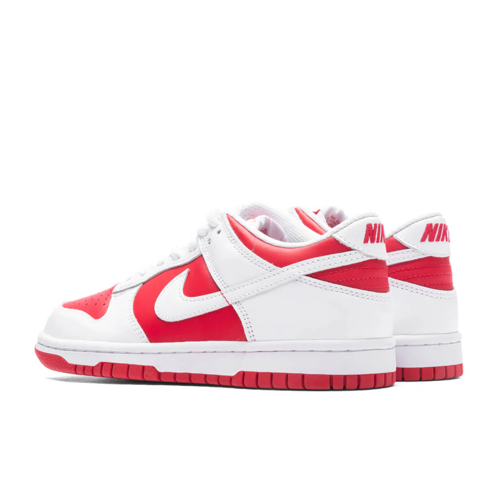 Dunk Low (GS) - University Red/White/Total Orange - Image 3