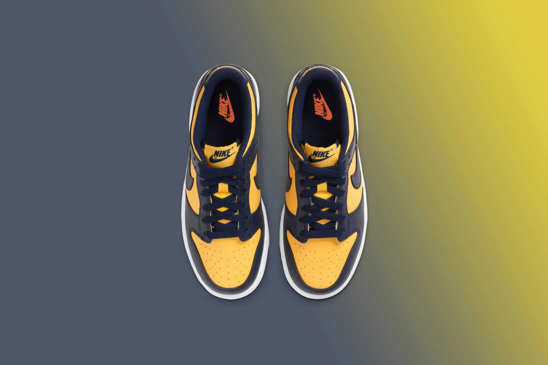 Dunk Low (GS) - Varsity Maize/Midnight Navy - Image 8