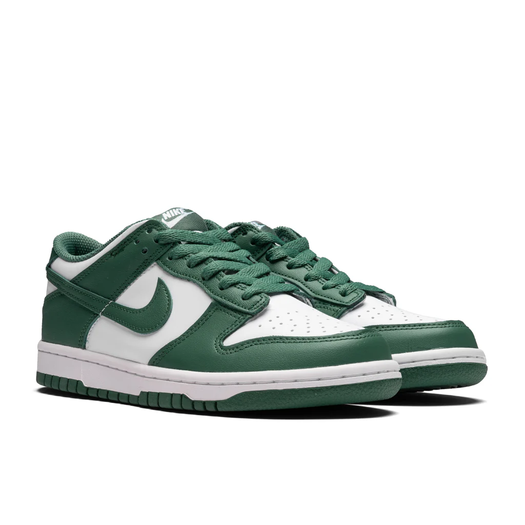 Dunk Low (GS) 'Spruce Green' - White/Bicoastal - Image 2