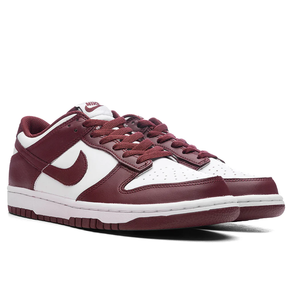Dunk Low (GS) - White/Redwood/Gym Red - Image 2