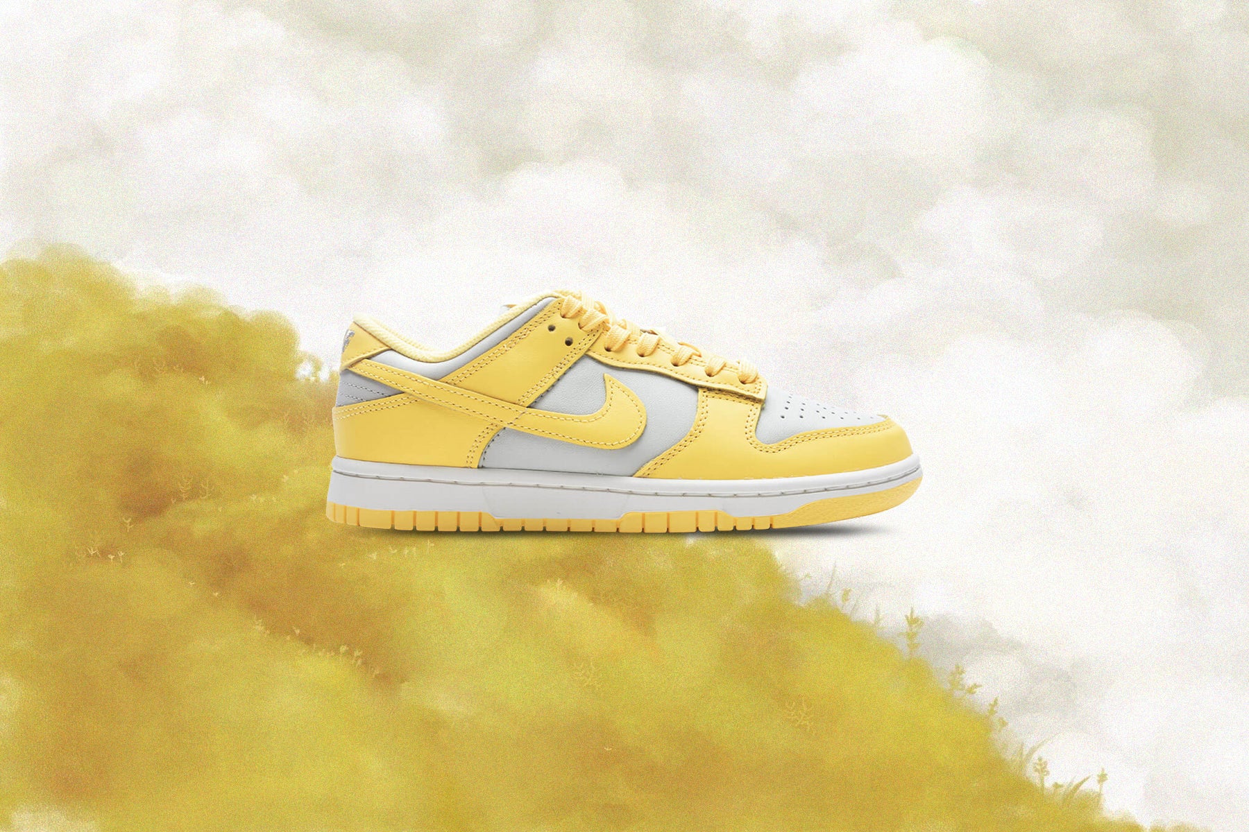 Dunk Low Women's - Light Bone/Citron Pulse/Sail - Image 5