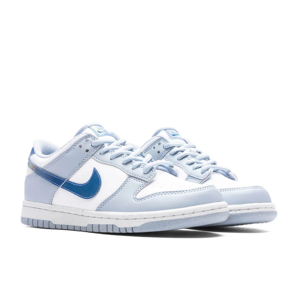 Dunk Low NN (GS) KWE - Blue Whisper/White/Hyper Royal - Image 2